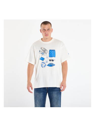 Тениска adidas Stuff Tee Off White XL