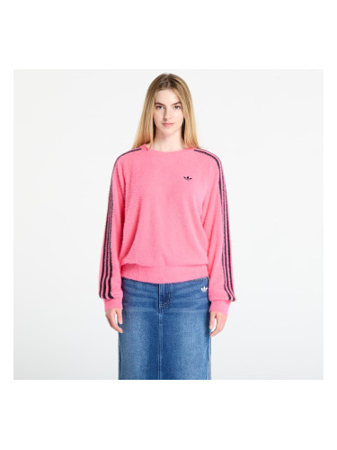 Пуловер adidas Adicolor Holiday Knit Sweatshirt Lucid Pink XS