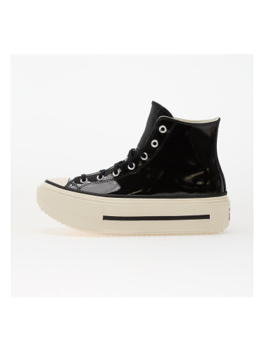 Сникърси Converse Chuck Taylor All Star Lift Double Stack Platform Patent Leather Hi Black/ Egret/ Black EUR 36