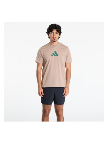 Тениска adidas CLIMACOOL Category Training Graphic T-Shirt Chalky Brown/ Earth Strata S