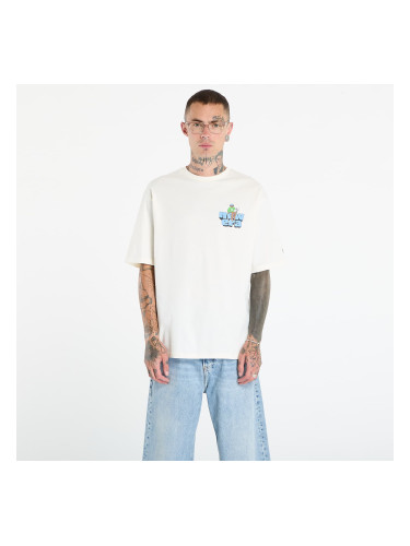 Тениска New Era Graphic 1 Off White L