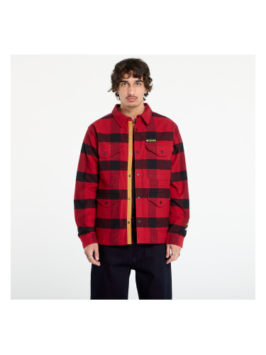 Яке Columbia High Cascades™ Shirt Jacket Red Dahlia Tims Buffalo Plaid L