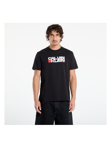 Тениска Calvin Klein Jeans SS Redbox Graphic Tee Black M