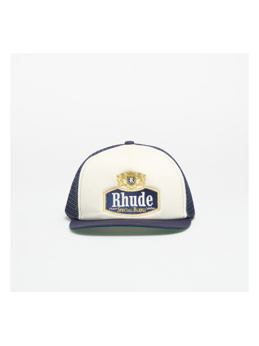 Шапка Rhude Special-Blend Trucker Hat Navy/ Off-White Universal