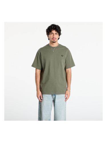 Тениска FRED PERRY Relaxed T-Shirt Laurel W Green S