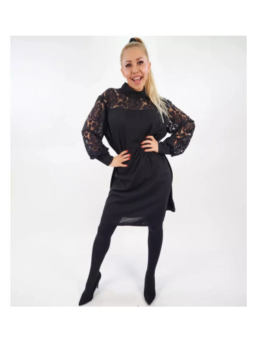 Pri Women's Decorative Lace Midi Dress