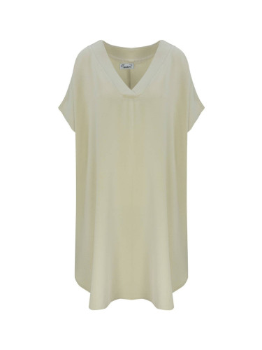 Pri Smooth, loose and comfortable basic mini tunic dress
