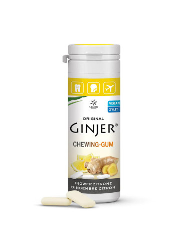 Джинджифилови дъвки с лимон (20 броя) Lemon Pharma