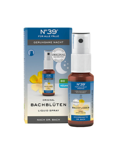 Спрей на д-р Бах - N°39 Добър нощен сън, 20 ml Lemon Pharma