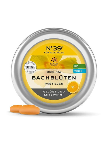 Пастили на д-р Бах Био - N° 39 Спешни случаи, 45 g Lemon Pharma