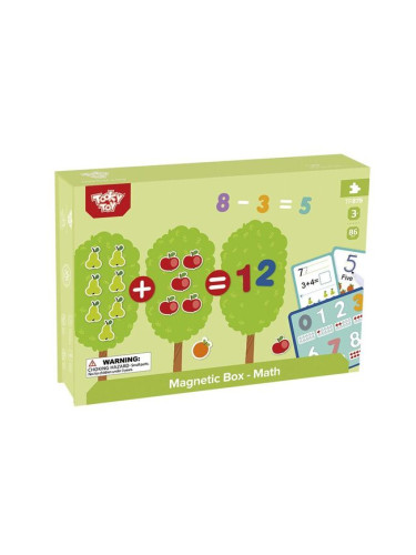 Магнитна книга Tooky Toy "Математика" - събиране и изваждане