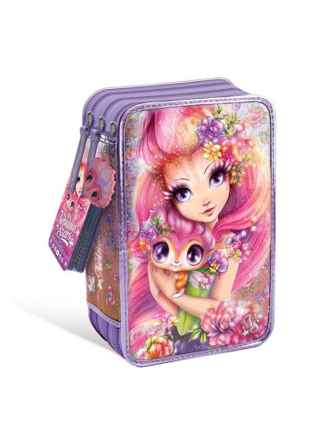 Ученически трисекционен несесер Nebulous Stars - "Петулия и Палома"