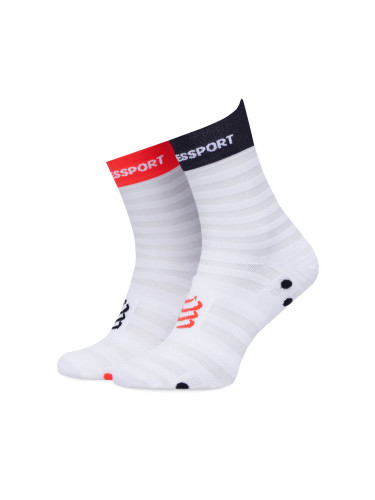 Къси чорапи Compressport Pro Racing Socks v4.0 Ultralight Run Low XU00051B Бял