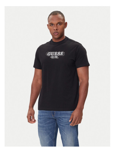 Guess Тишърт M5BI05 I3Z14 Черен Regular Fit