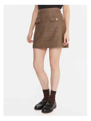 Barbour Мини пола Sophia LSK0130MI11 Кафяв Regular Fit