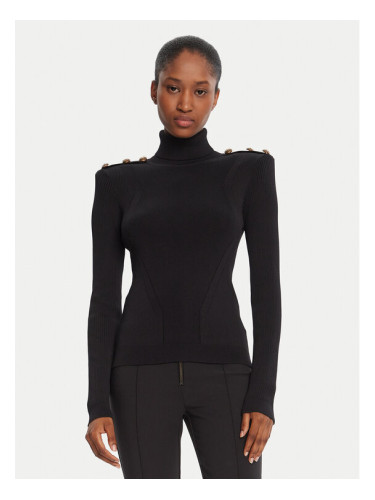 Gaudi Поло 521FD53037 Черен Regular Fit