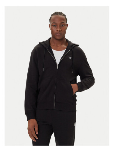 Calvin Klein Jeans Суитшърт LV04RD240G Черен Regular Fit