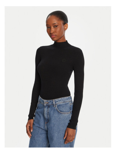 HUGO Пуловер Sarmie_B 50522578 Черен Slim Fit