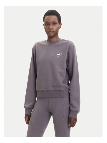 adidas by Stella McCartney Суитшърт JW4692 Сив Regular Fit