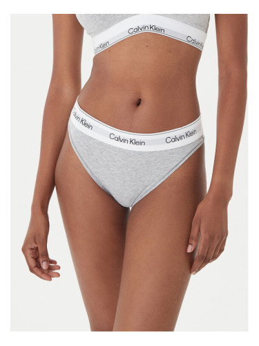 Calvin Klein Underwear Класически дамски бикини LV00QF8524 Сив