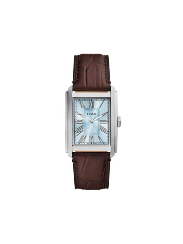 Fossil Часовник Carraway FS6110 Кафяв