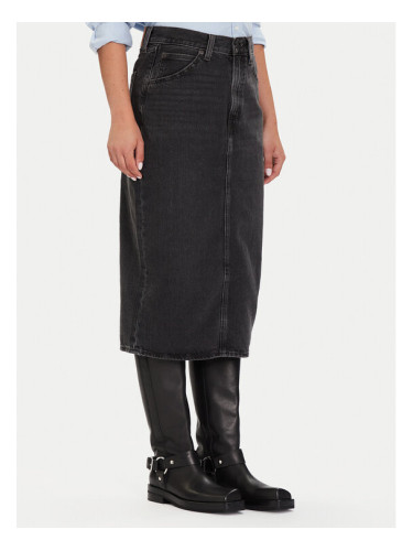 Levi's® Дънкова пола 001VH-0004 Черен Regular Fit