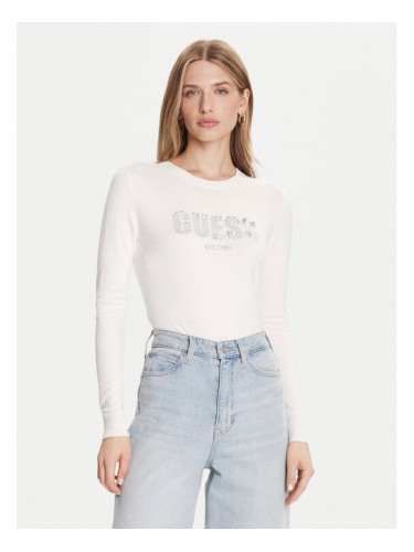 Guess Пуловер W5BR40 Z2NQ2 Екрю Regular Fit