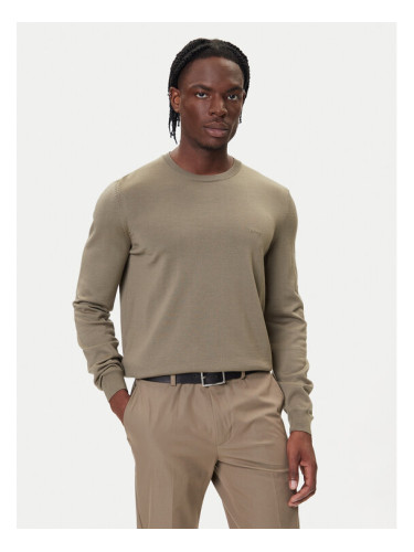 BOSS Пуловер Botto-L 50476364 Кафяв Regular Fit