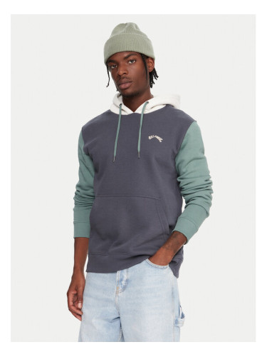 Billabong Суитшърт Arch Block Po EBYFT00155 Син Regular Fit