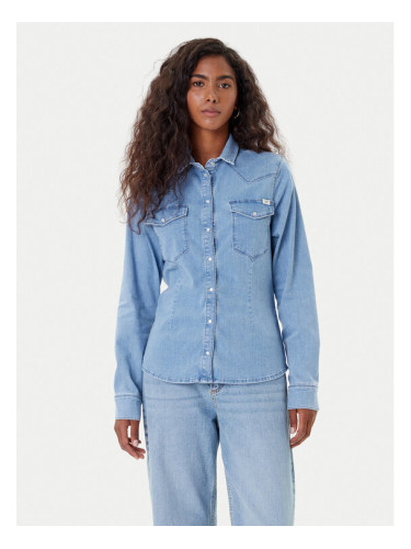 Mustang дънкова риза Cody 1016935 Син Slim Fit