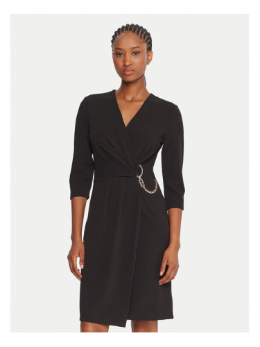 Rinascimento Коктейлна рокля CFC0020071002 Черен Regular Fit