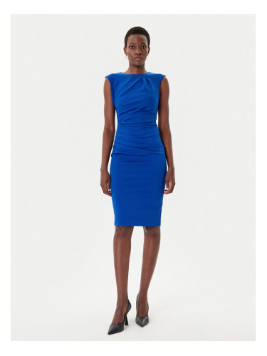 Rinascimento Коктейлна рокля CFC0125332003 Син Slim Fit