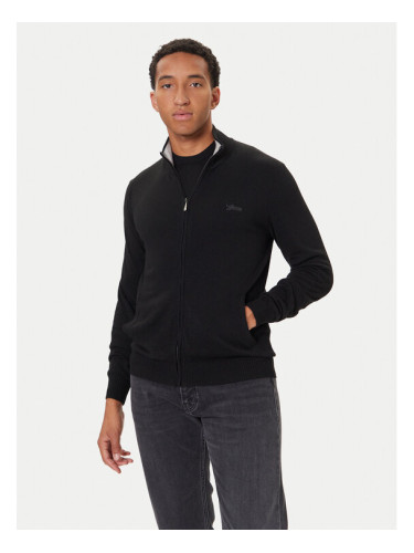 Guess Кардиган M5YR28 Z0122 Черен Slim Fit