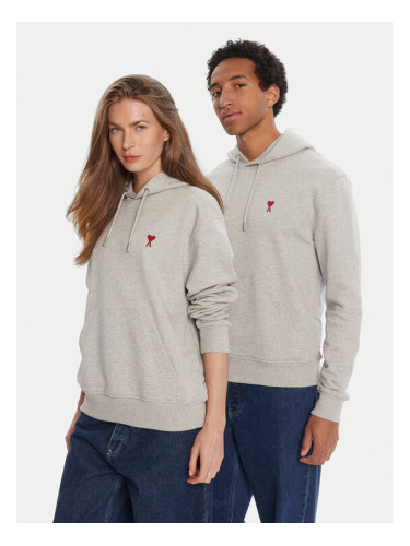 AMI Paris Суитшърт BFUSW235.730 Сив Regular Fit