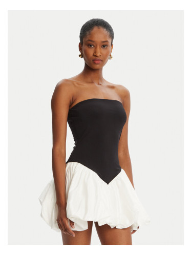 Bardot Коктейлна рокля Vega Strapless 59903DB Черен Slim Fit