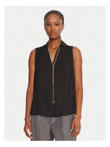 Rinascimento Блуза CFC0125726003 Черен Regular Fit