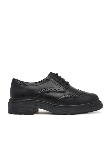 Clarks Оксфордки Orinoco3 Derby 26183170 Черен