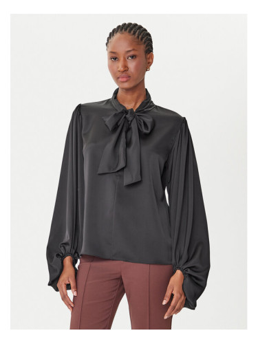 Rinascimento Блуза CFC0126202003 Черен Loose Fit