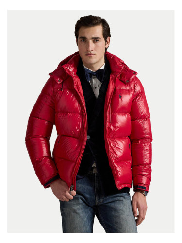 Polo Ralph Lauren Пухено яке 710968281004 Червен Regular Fit