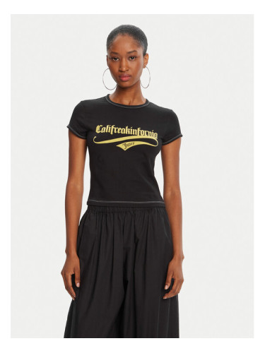 Juicy Couture Тишърт JCNCT225460 Черен Regular Fit