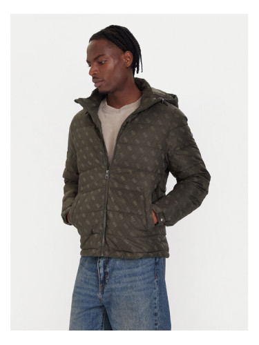 Guess Зимно яке M5BL0B W2322 Каки Relaxed Fit