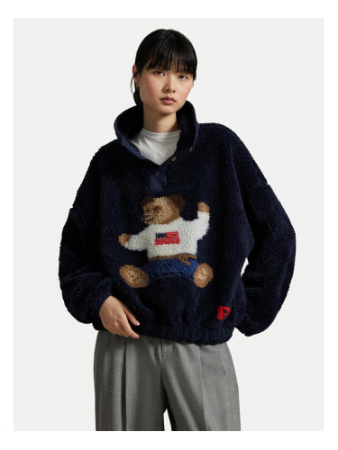 Polo Ralph Lauren Полар 211971768001 Тъмносин Relaxed Fit