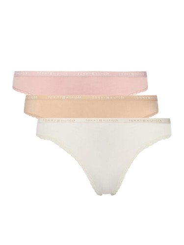 Tommy Hilfiger Комплект 3 чифта прашки UW0UW05882 Цветен