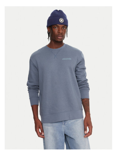 Quiksilver Суитшърт Salt Water Graphic EQYFT05127 Син Comfort Fit