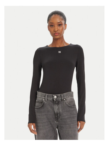 HUGO Блуза Dasiia 50545208 Черен Slim Fit