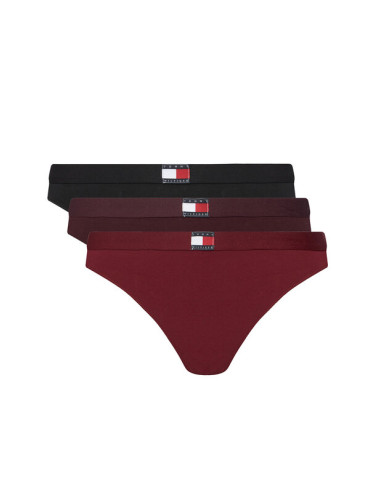 Tommy Hilfiger Комплект 3 чифта прашки UW0UW06139 Цветен