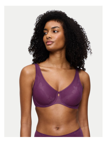 Triumph Сутиен с банели Wild Rose Sensation 10205953 Виолетов