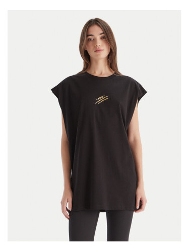 Plein Sport Мъжки топ PAEC MRK0104 STE001N Черен Regular Fit