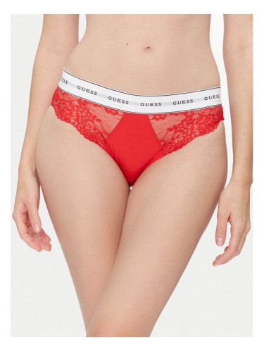 Guess Класически дамски бикини O2BE08 KBBT0 Червен
