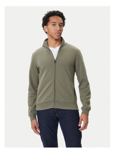 Napapijri Суитшърт Balis NP0A4GBA Зелен Regular Fit